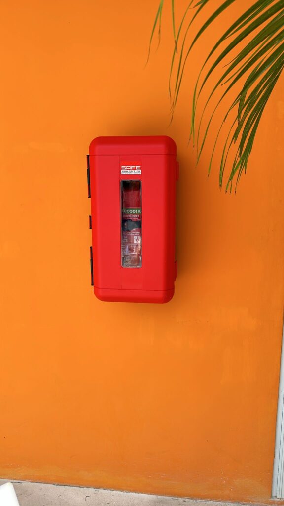 Brandblusser bij Casa 7 Brandveiligheid